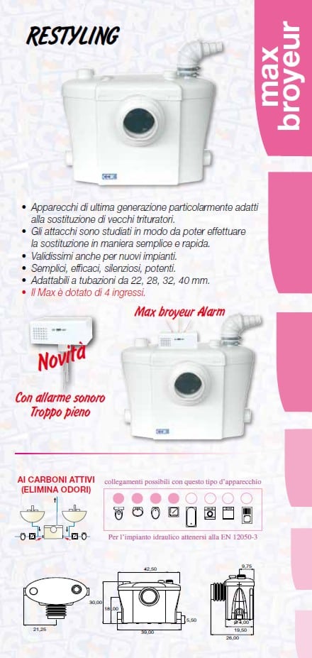 sanitari trituratori