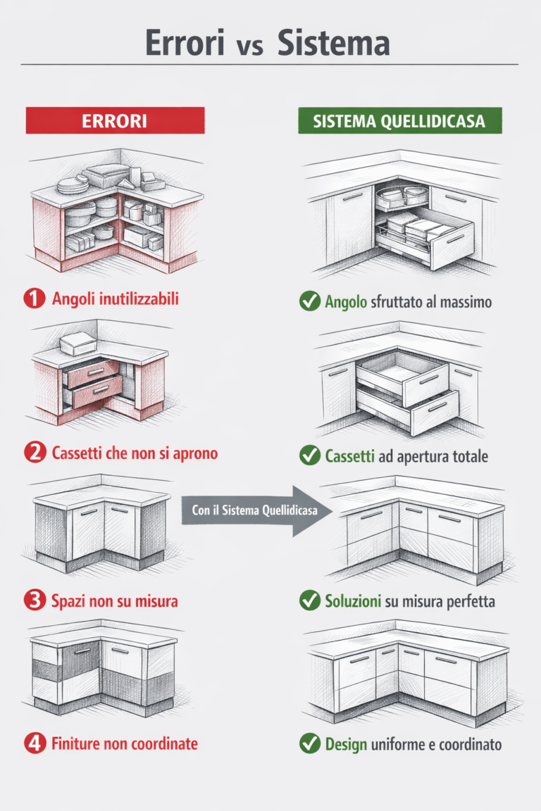 infografica errori comuni mobili bagno angolari e come evitarli