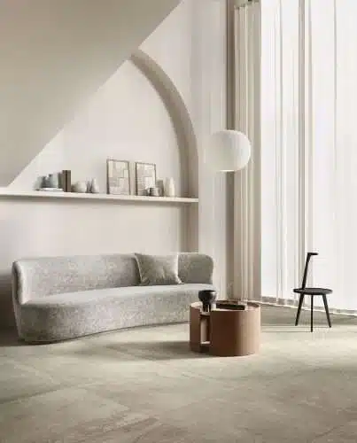 Piastrelle pavimento gres Lavaredo effetto Pietra Venezia Treviso