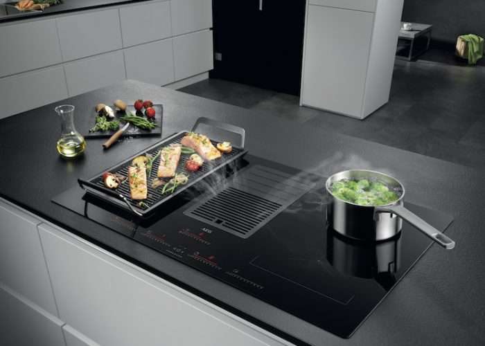 piano cottura induzione AEG combohob Treviso Venezia