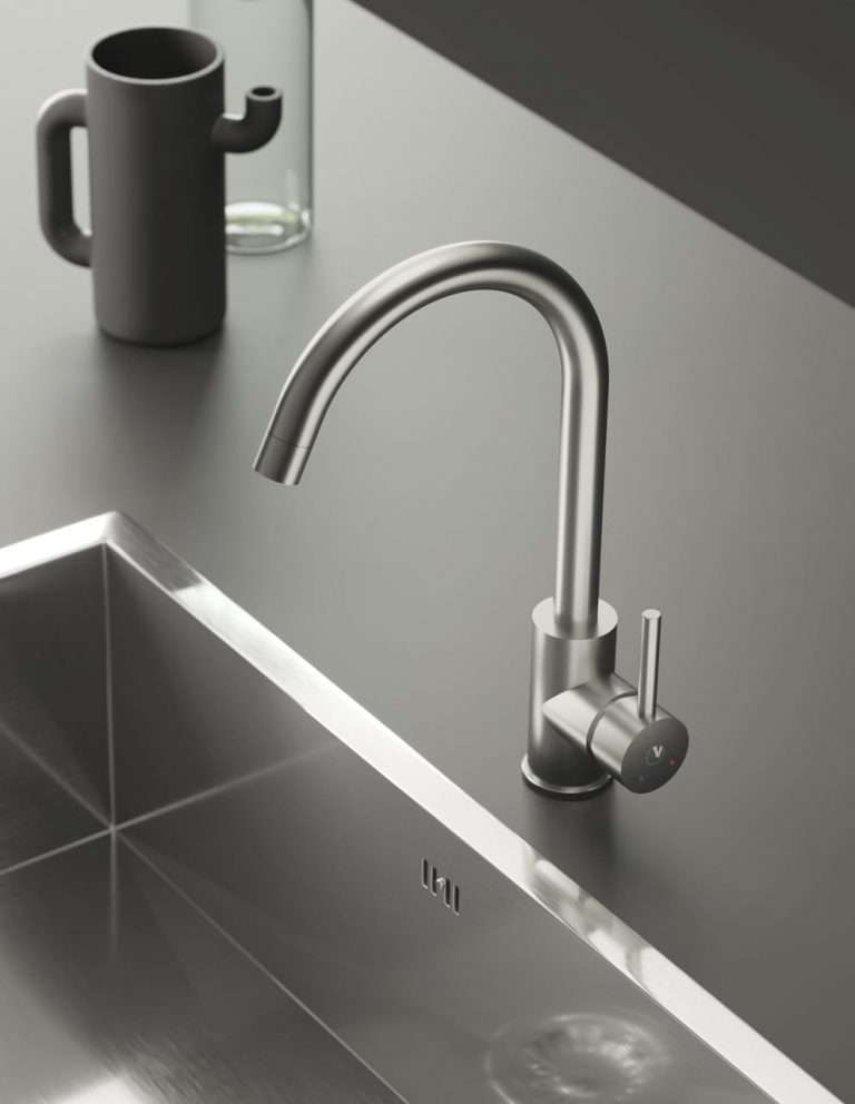 rubinetto cucina inox Arch