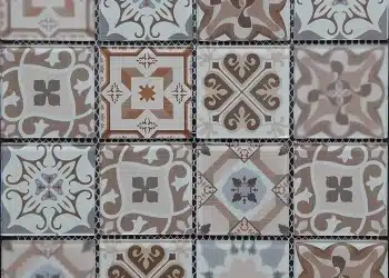 mosaico in vetro con tessere decorative cucine