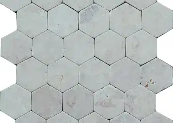 tessere in pietra esagonali