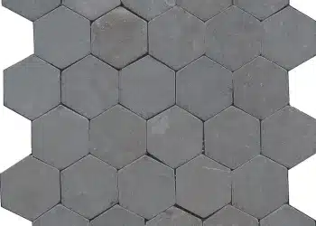 esagoni mosaico in pietra