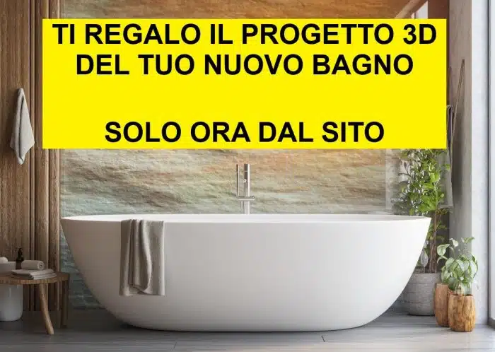 progetto bagno 3d