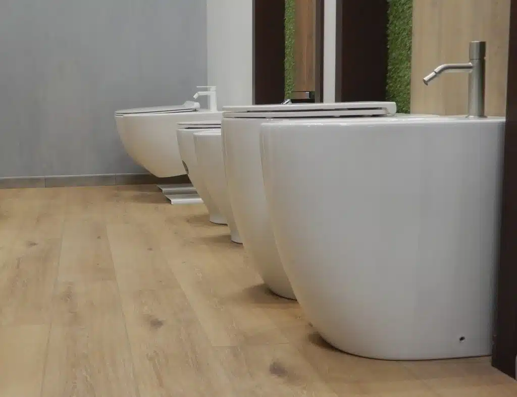 sala mostra sanitari da bagno