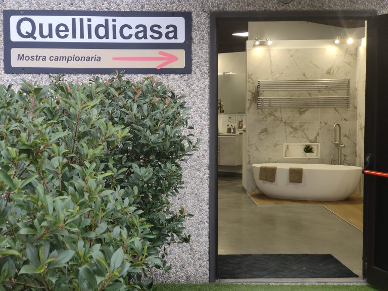 Quellidicasa ingresso della mostra a Marcon