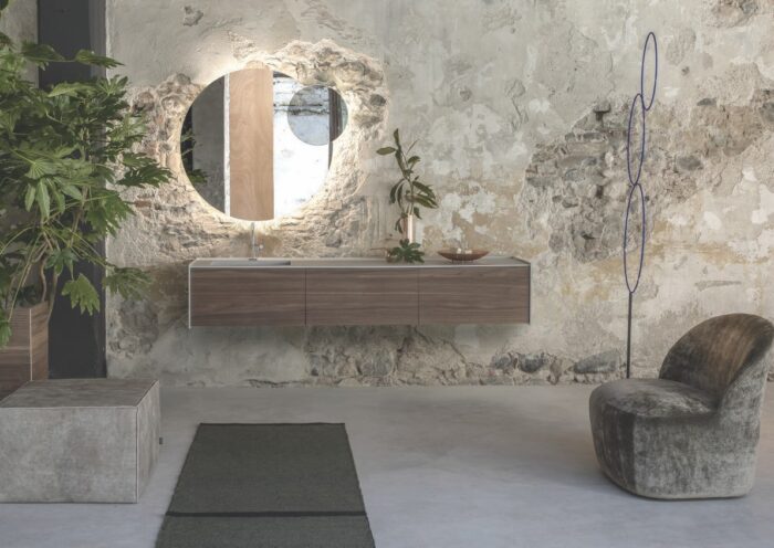 mobile bagno sospeso