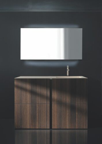 mobiletto bagno terra