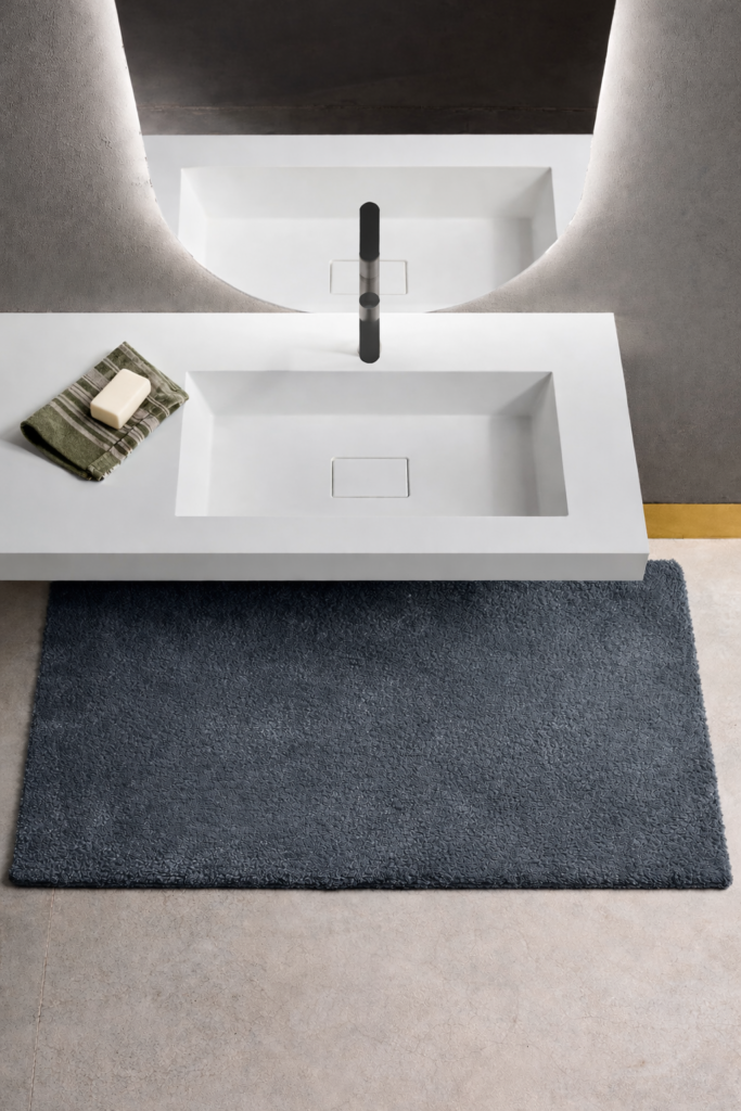 tecnoril bianco opaco ad uso mensolone lavandino integrato