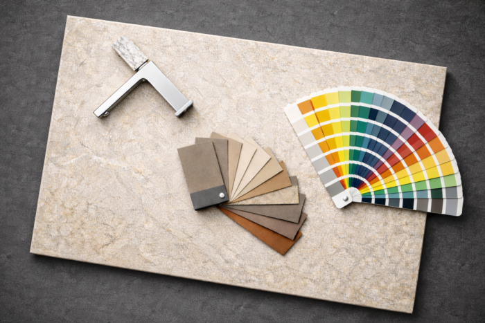 tavolozza materioteca colori e finiture mostra