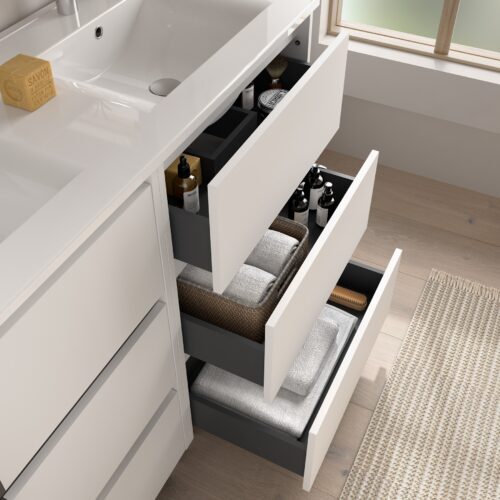 mobili bagno doppio lavabo economici