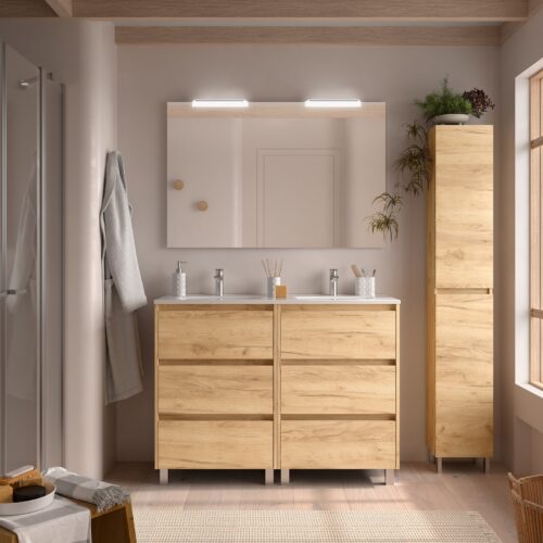 arredo doppio lavabo