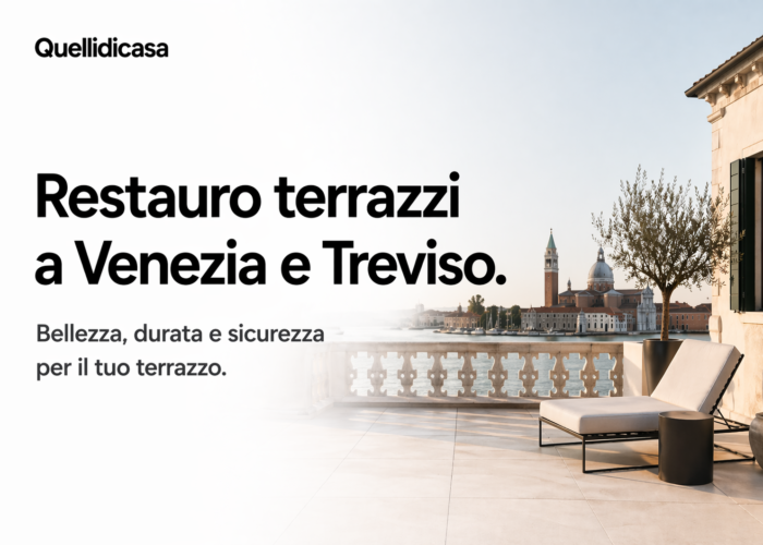 restauro terrazzo provincia Venezia Treviso
