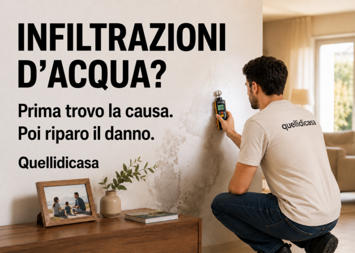 infiltrazione acqua in casa ricerco e riparo VE TV
