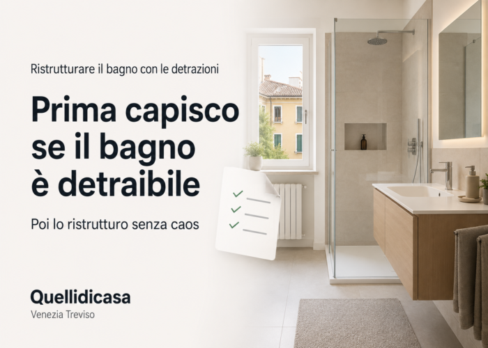 Ristrutturare il bagno detrazioni e agevolazioni fiscali 2026