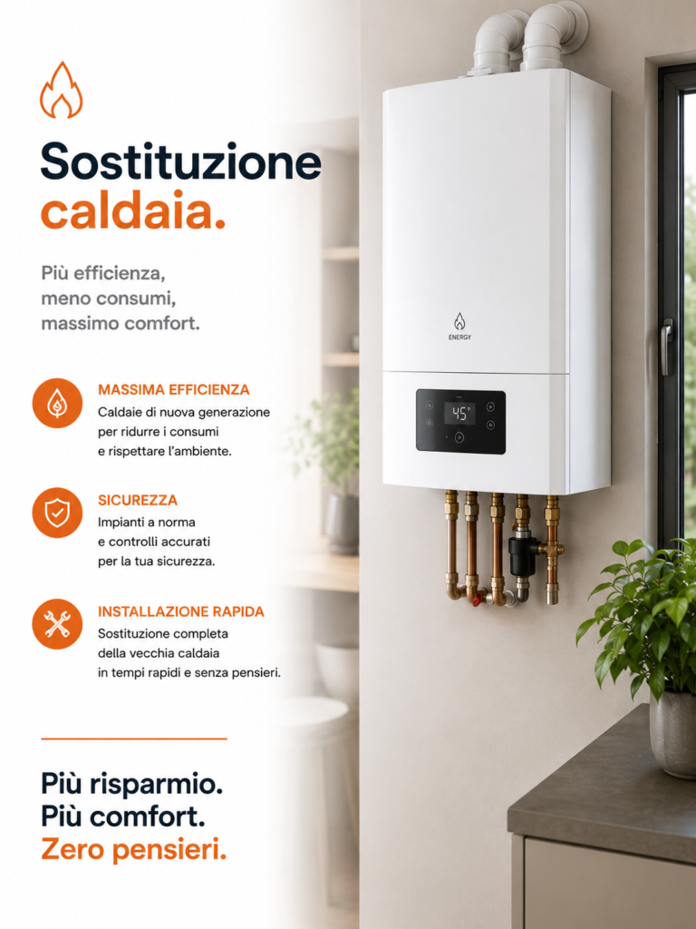 Preventivo sostituzione caldaia Venezia Treviso