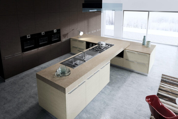 top cucina laminato hpl moderno