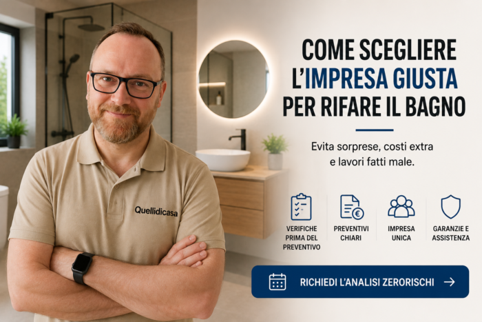 come scegliere l'impresa giusta per rifare il bagno