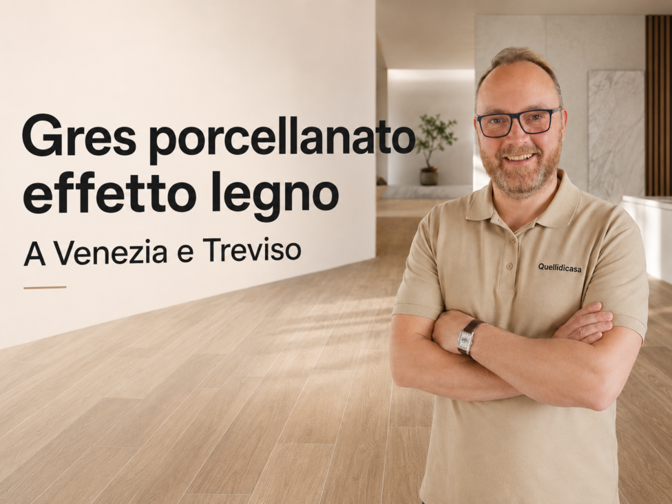 gres porcellanato effetto legno Venezia Treviso