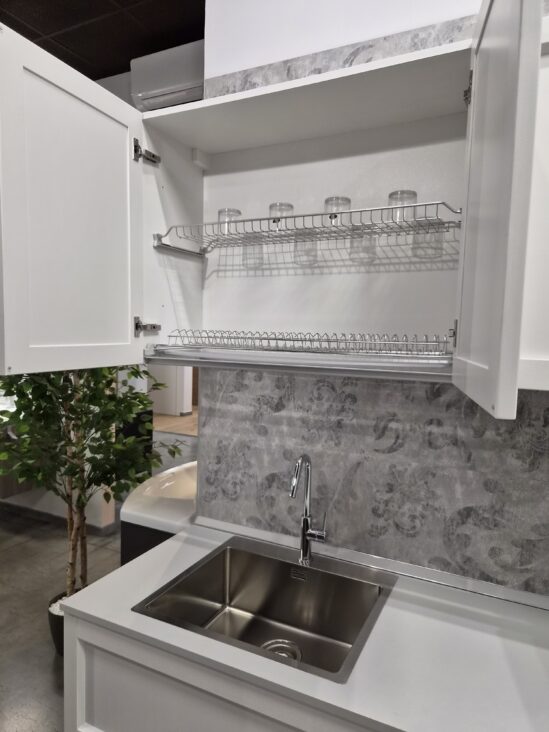 scolapiatti rinnovo esposizione cucina legno harmony